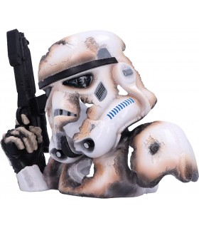 Figura Busto Stormtrooper Quemado Star Wars 23,5 cms