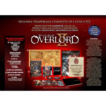 Overlord Temporada 2 Coleccionista A4 [Bluray] [Blu-ray]