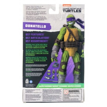 Figura Donatello Las Tortugas Ninja Articulada 13 cms