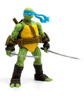 Figura Leonardo Las Tortugas Ninja Articulada 13 cms