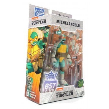 Figura Michelangelo Las Tortugas Ninja Articulada 13 cms
