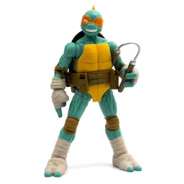Figura Michelangelo Las Tortugas Ninja Articulada 13 cms