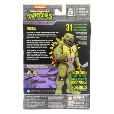 Figura Tokka Las Tortugas Ninja Articulada 13 cms