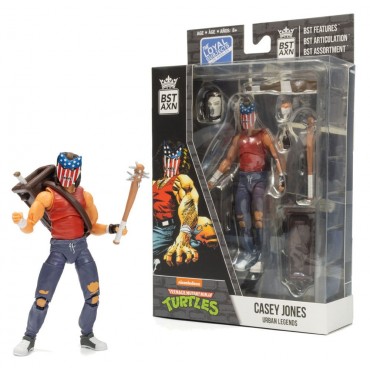 Figura Casey Jones Urban Legends Las Tortugas Ninja Articulada 13 cms