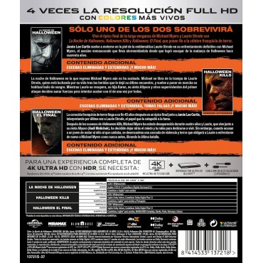 Halloween Pack 1-3 (4K UHD + Blu-ray) [Blu-ray]