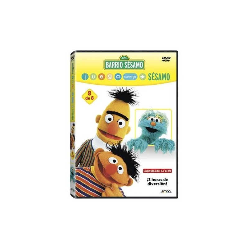 Barrio Sésamo: Juega Conmigo - Volumen 8 [DVD]