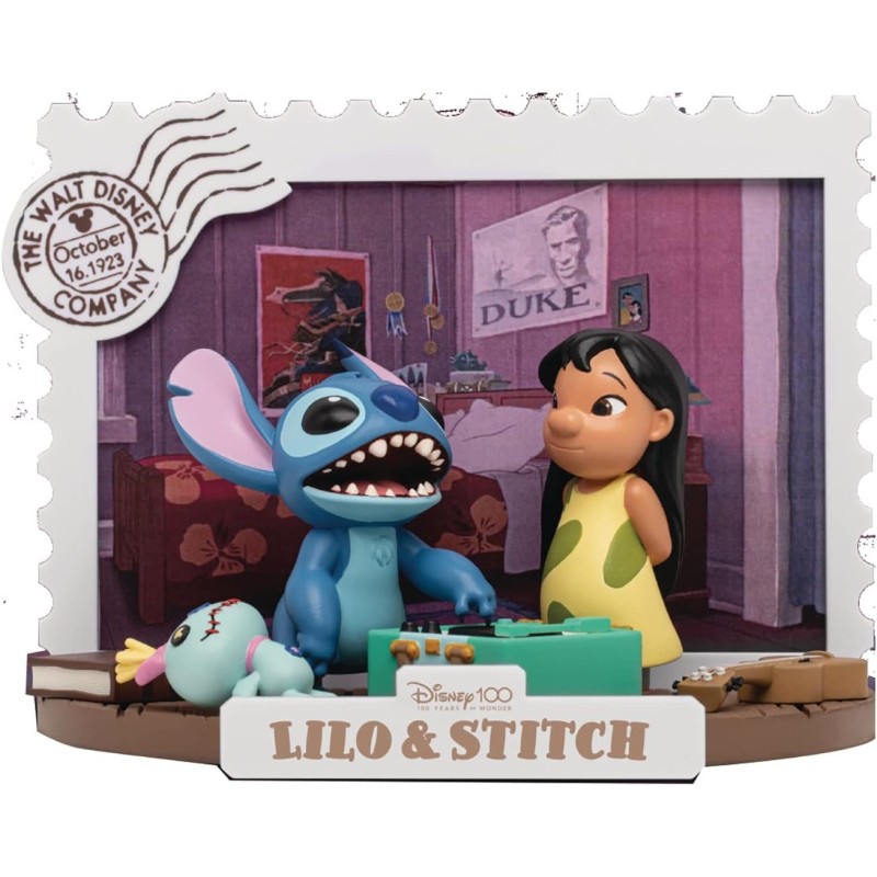 Figura Diorama Lilo & Stitch Disney 100 Years os Wonder 10 cms