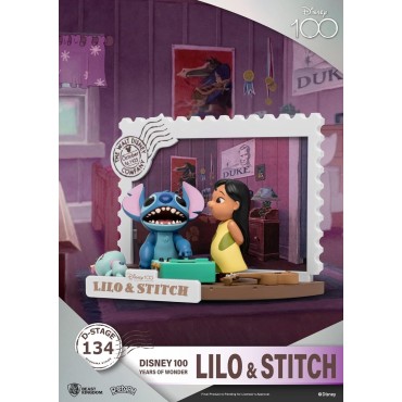 Figura Diorama Lilo & Stitch Disney 100 Years os Wonder 10 cms