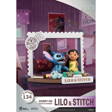 Figura Diorama Lilo & Stitch Disney 100 Years os Wonder 10 cms
