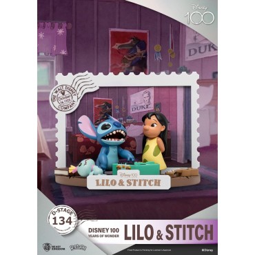 Figura Diorama Lilo & Stitch Disney 100 Years os Wonder 10 cms