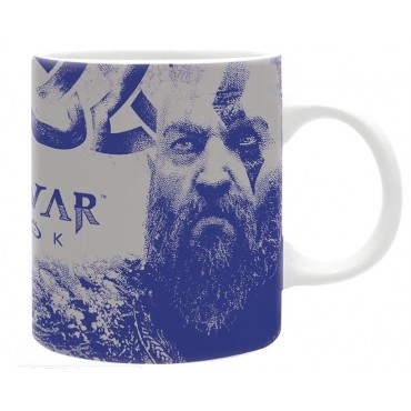 Taza God Of War Kratos And Atreus Cerámica 320 ml