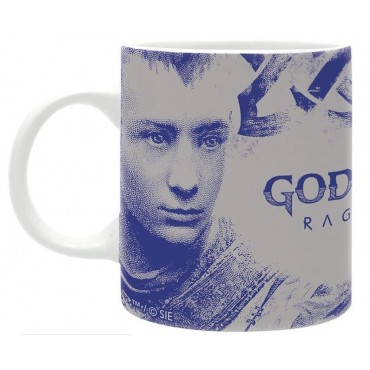 Taza God Of War Kratos And Atreus Cerámica 320 ml