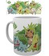 Taza Pokemon Grass Partners Cerámica 320 ml