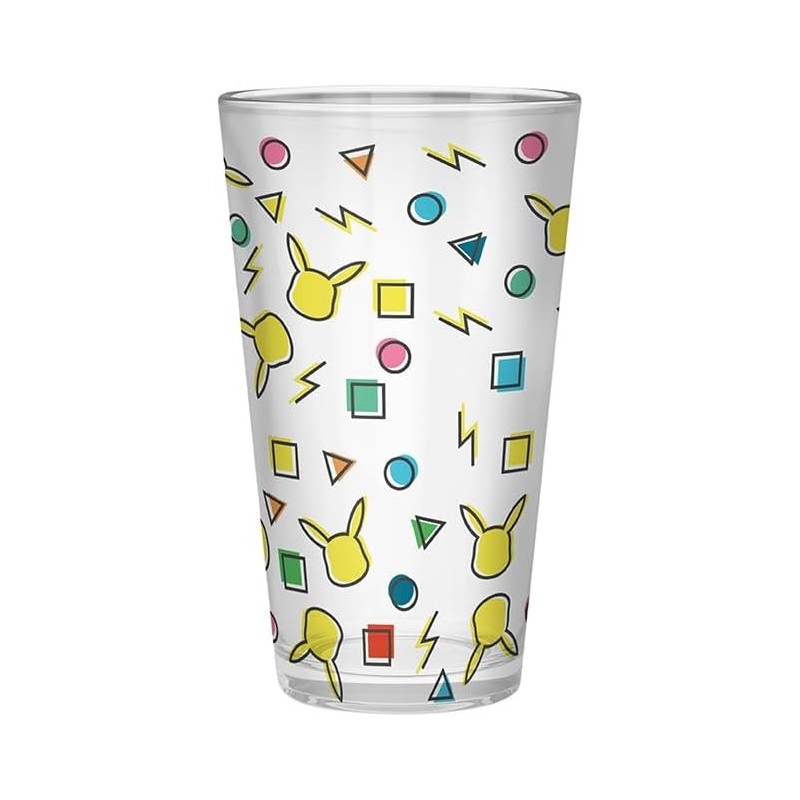 Vaso Pokemon Pikachu Pattern Cristal 400 ml