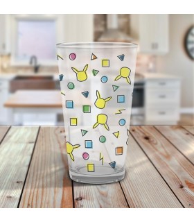 Vaso Pokemon Pikachu Pattern Cristal 400 ml