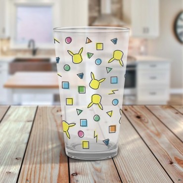 Vaso Pokemon Pikachu Pattern Cristal 400 ml