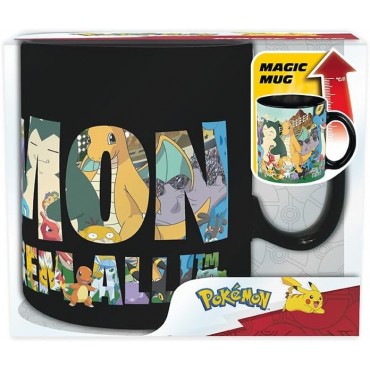 Taza Pokemon Gotta Catch'em all Térmica Cerámica 460 ml