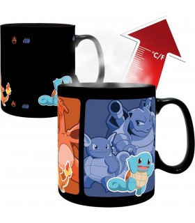 Taza Pokemon Evolve Térmica Cerámica 460 ml