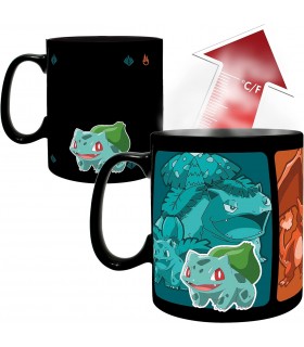 Taza Pokemon Evolve Térmica Cerámica 460 ml