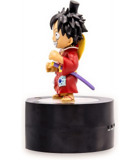 Despertador Con Luz Luffy One Piece 18 cms