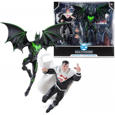 Figuras Batman Beyond Vs Justice Lord Superman DC  Batman Beyond 2.0 18 cms