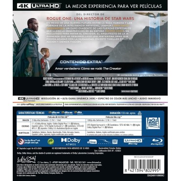 The Creator (4K UHD + Blu-ray) [Blu-ray]
