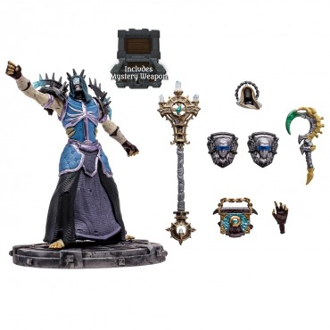 Figura Undead Priest & Undead Warlock World Of Warcraft Epic 15 cms