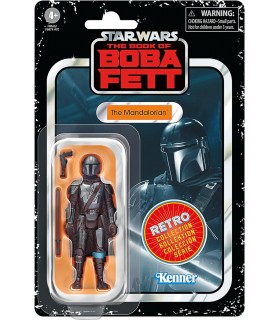 Figura The Mandalorian Star Wars The Book Of Boba Fett Retro Articulada 9,5 cms