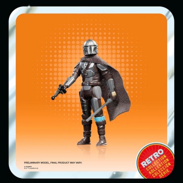 Figura The Mandalorian Star Wars The Book Of Boba Fett Retro Articulada 9,5 cms