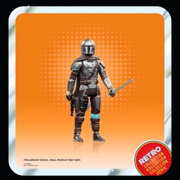 Figura The Mandalorian Star Wars The Book Of Boba Fett Retro Articulada 9,5 cms