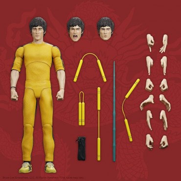 Figura Bruce Lee The Challenger Ultimate Articulada 18 cms