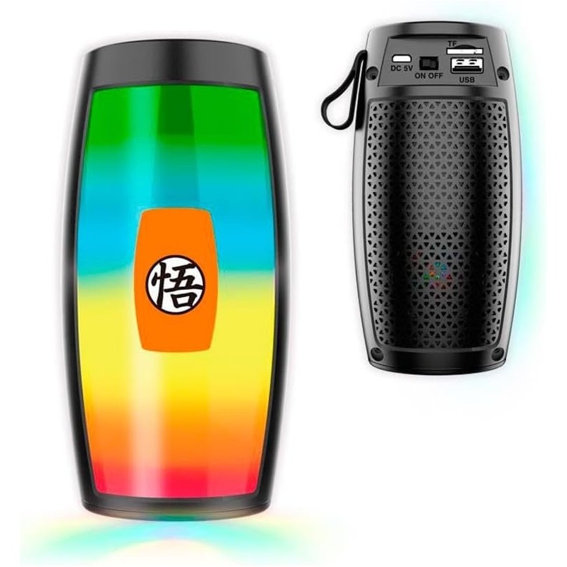Altavoz Bluetooth Dragon Ball Super Con Luces 15 cms