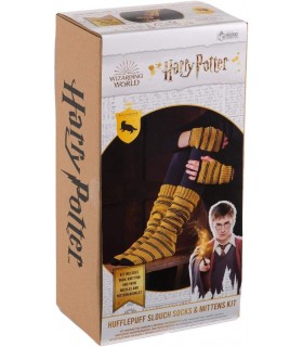 Kit Costura Calcetines Holgados Y Guantes Hufflepuff Harry Potter