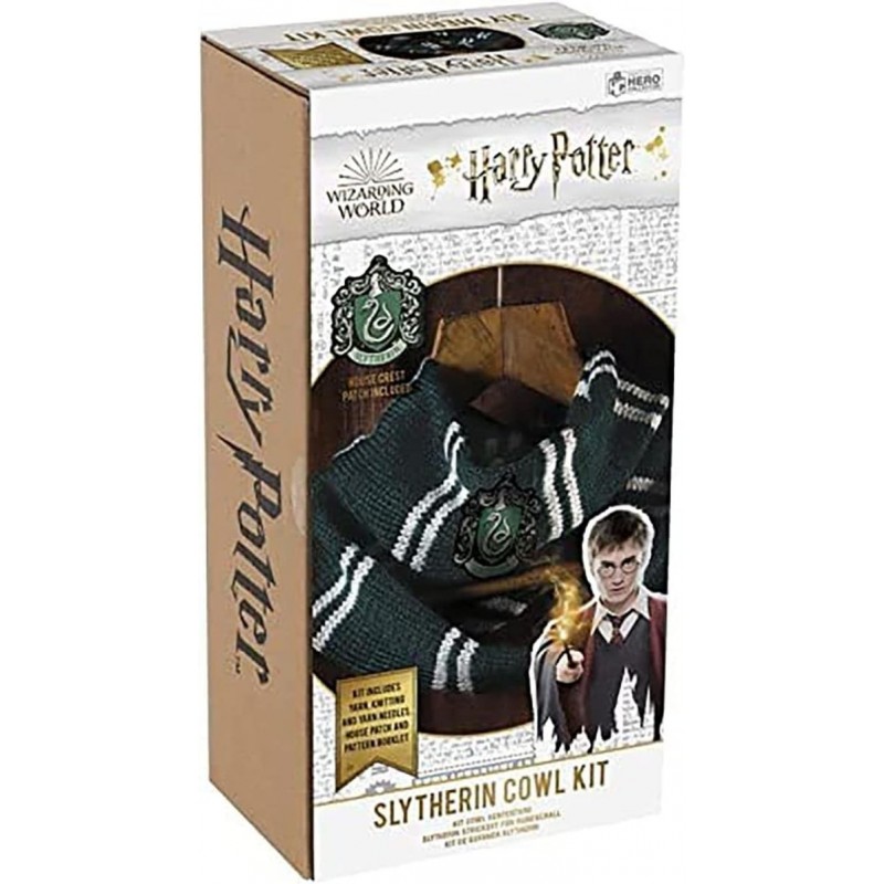 Kit Costura Bufanda Infinita Slytherin Harry Potter 