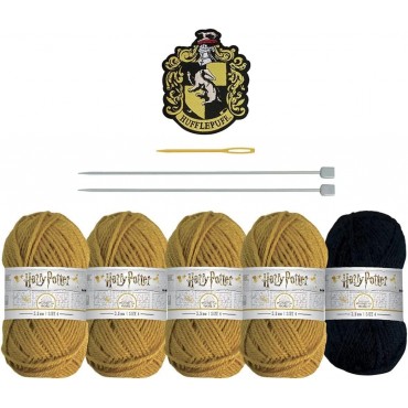 Kit Costura Bufanda Infinita Hufflepuff Harry Potter 