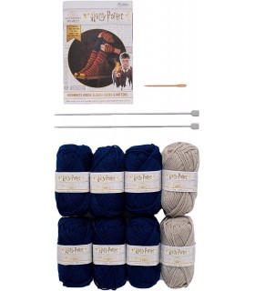 Kit Costura Calcetines Holgados Y Guantes Ravenclaw Harry Potter
