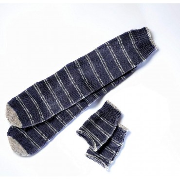 Kit Costura Calcetines Holgados Y Guantes Ravenclaw Harry Potter 