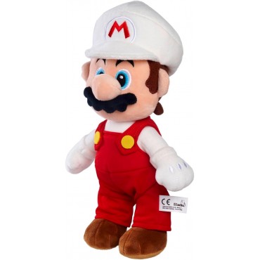 Peluche Super Mario Bros Feuer Nintendo 30 cms