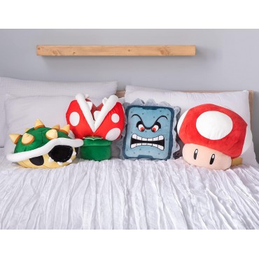 Peluche Mocchi Mocchi Planta Piraña Mario Kart Super Mario Bros 37 cms