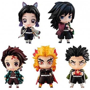 Pack Figuras Demon Slayer Kimetsu No Yaiba A 5 cms