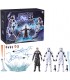 Set Figuras Starkiller & Stormtroopers Star Wars The Force Unleashed Articulada 15 cms