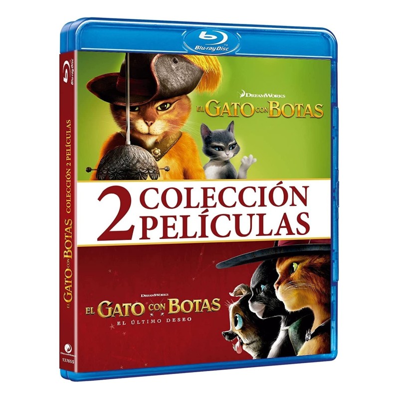 El gato con botas Pack 1-2 (Blu-ray) [Blu-ray]