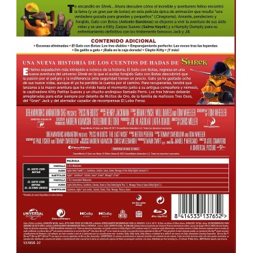 El gato con botas Pack 1-2 (Blu-ray) [Blu-ray]