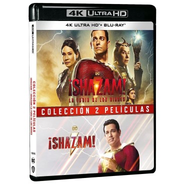 ¡Shazam! Pack 1-2 (4K UHD + Blu-ray) [Blu-ray]