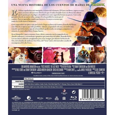 El Gato con Botas: el Último Deseo [Blu-ray] (2022) Puss in Boots: The Last Wish