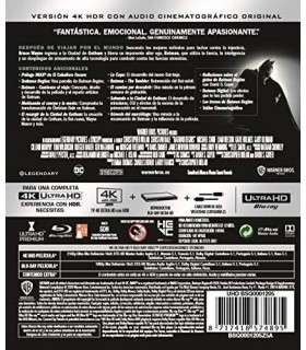 Batman Begins [4K UHD,Blu-ray] (2005)