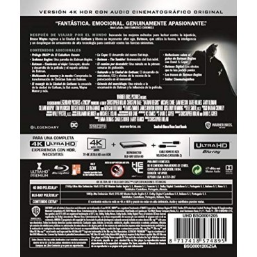 Batman Begins [4K UHD,Blu-ray] (2005)