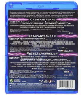 Cazafantasmas: Trilogía [Blu-ray]