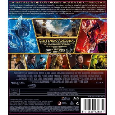 Los caballeros del zodiaco (Blu-ray) [Blu-ray]