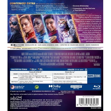 The Marvels (4K UHD + Blu-ray) [Blu-ray]